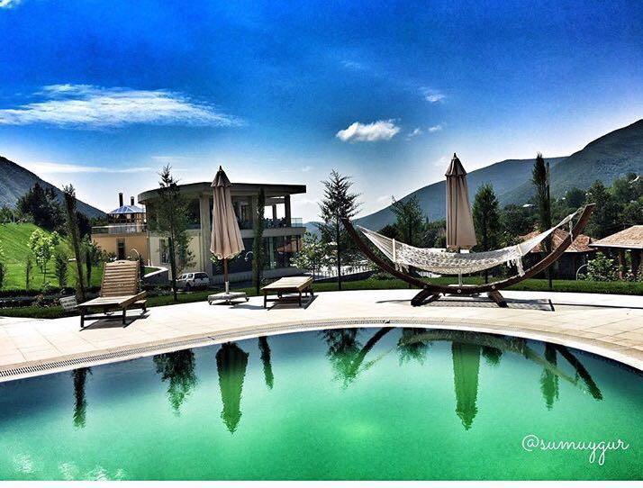 Hotel Sheki Park Exterior foto