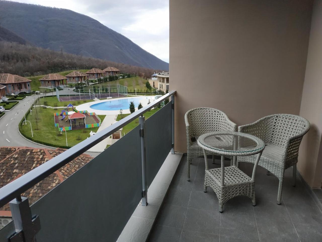 Hotel Sheki Park Exterior foto